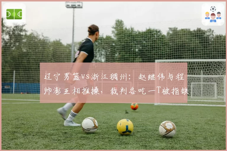 辽宁男篮vs浙江稠州：赵继伟与程帅澎互相推搡，裁判各吃一T被指缺乏统一标准