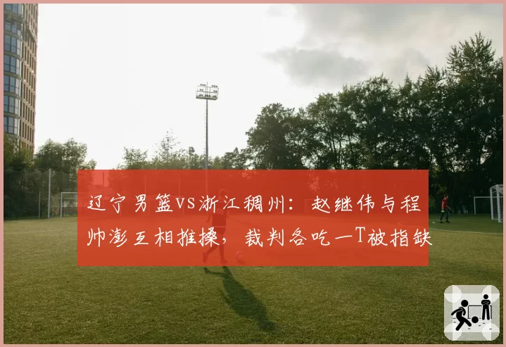 辽宁男篮vs浙江稠州：赵继伟与程帅澎互相推搡，裁判各吃一T被指缺乏统一标准